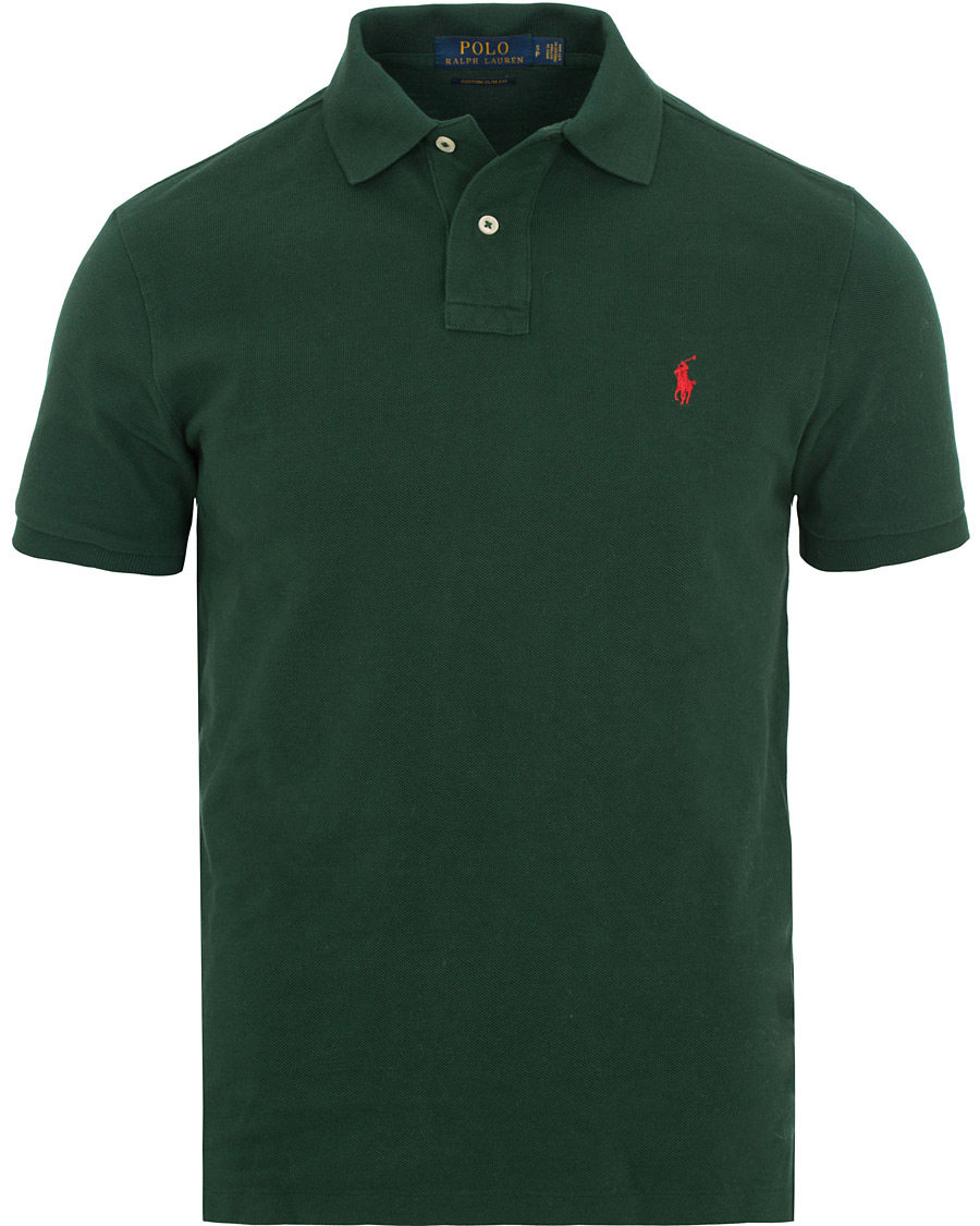 Heren | Polo's | Polo Ralph Lauren | Custom Slim Fit Polo College Green