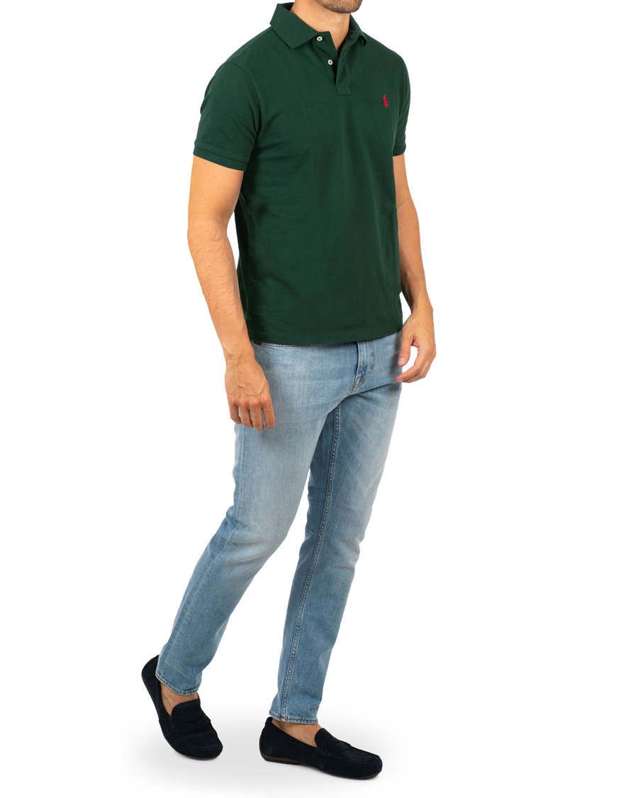 Heren | Polo's | Polo Ralph Lauren | Custom Slim Fit Polo College Green