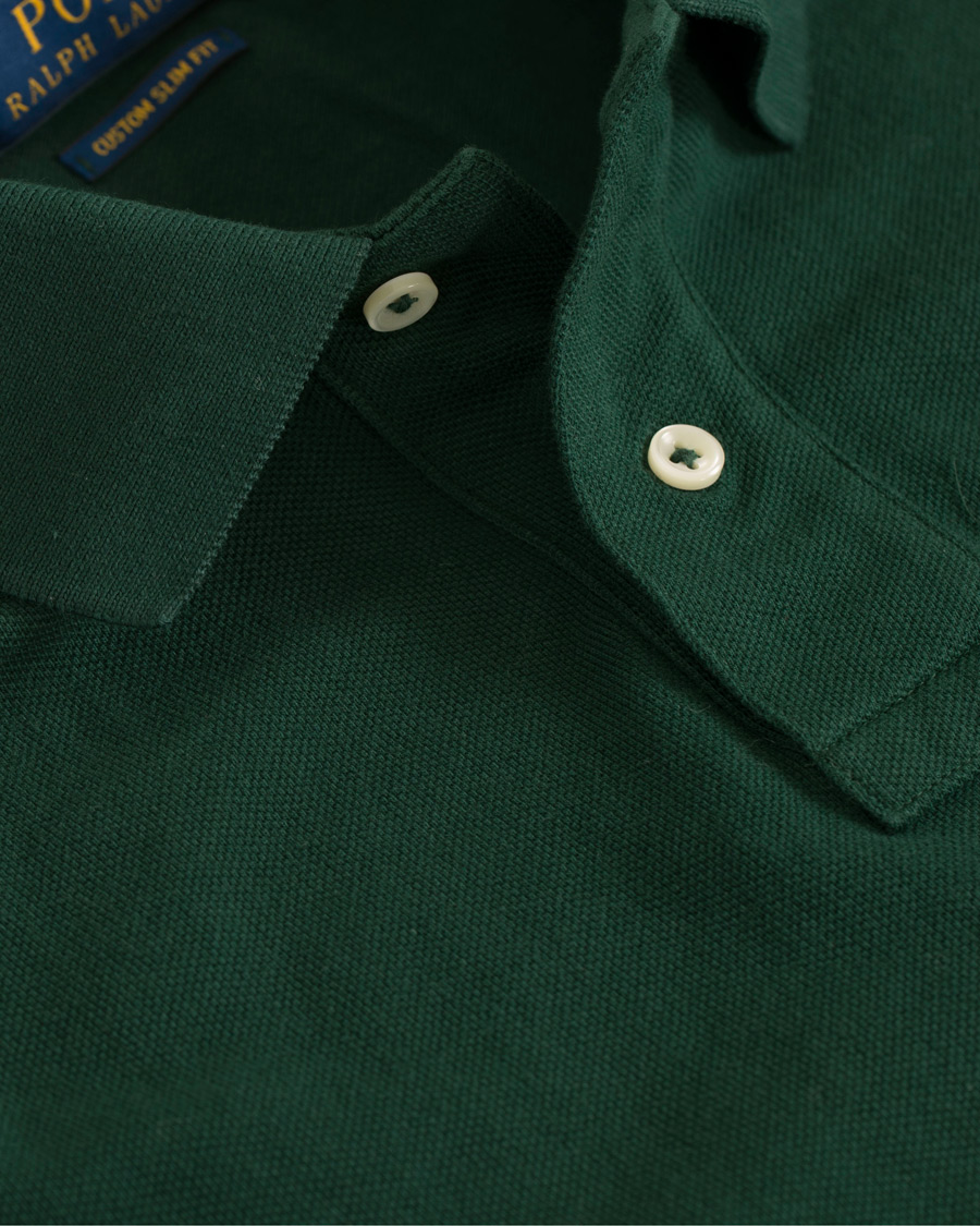 Heren | Polo's | Polo Ralph Lauren | Custom Slim Fit Polo College Green