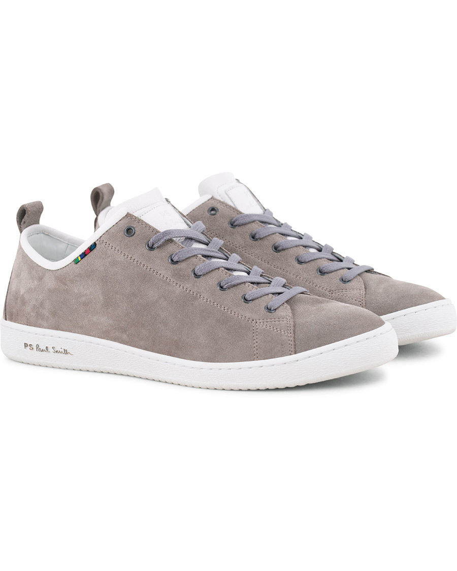 Heren | PS Paul Smith Miyata Sneaker Grey Suede | PS Paul Smith | Miyata Sneaker Grey Suede
