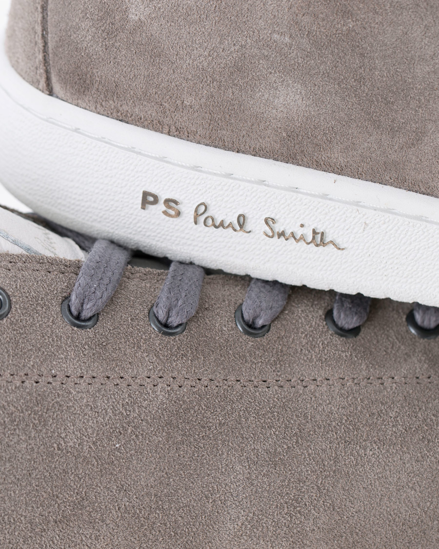 Heren | PS Paul Smith Miyata Sneaker Grey Suede | PS Paul Smith | Miyata Sneaker Grey Suede