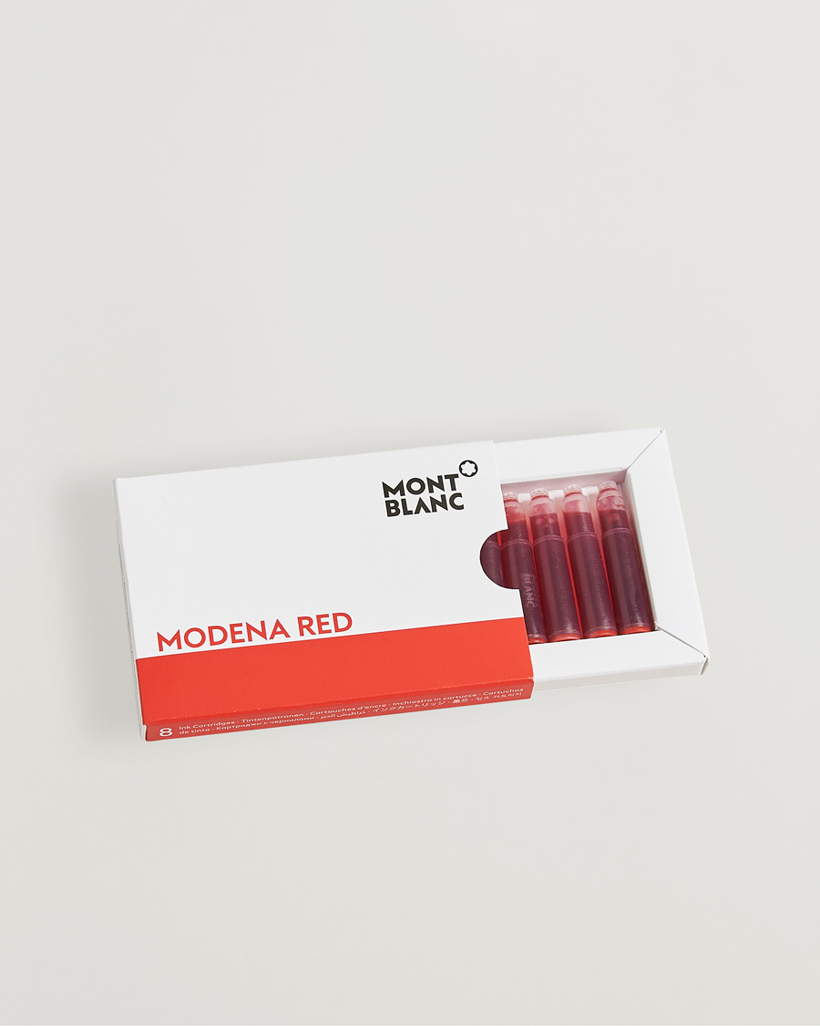 Heren | Pennen | Montblanc | Ink Cartridges Modena Red