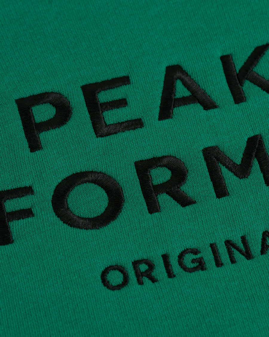Heren | Truien | Peak Performance | M Logo Crew Neck Sweatshirt Shady Green