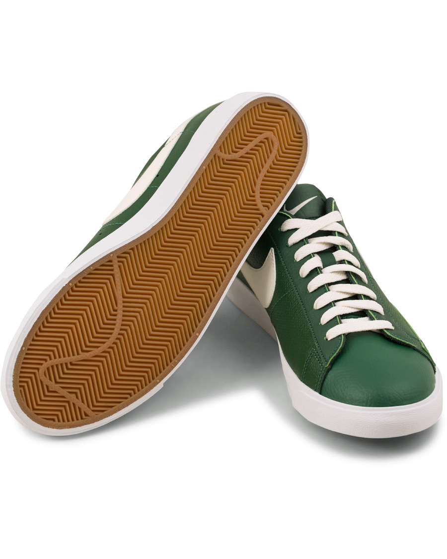 Heren | Nike Blazer Low Leather Sneaker Green | Nike | Blazer Low Leather Sneaker Green