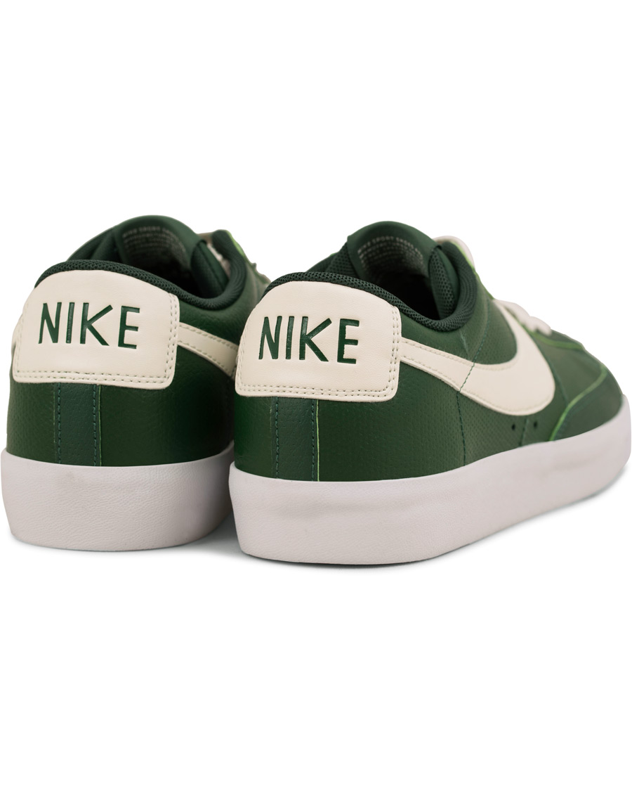 Heren | Nike Blazer Low Leather Sneaker Green | Nike | Blazer Low Leather Sneaker Green