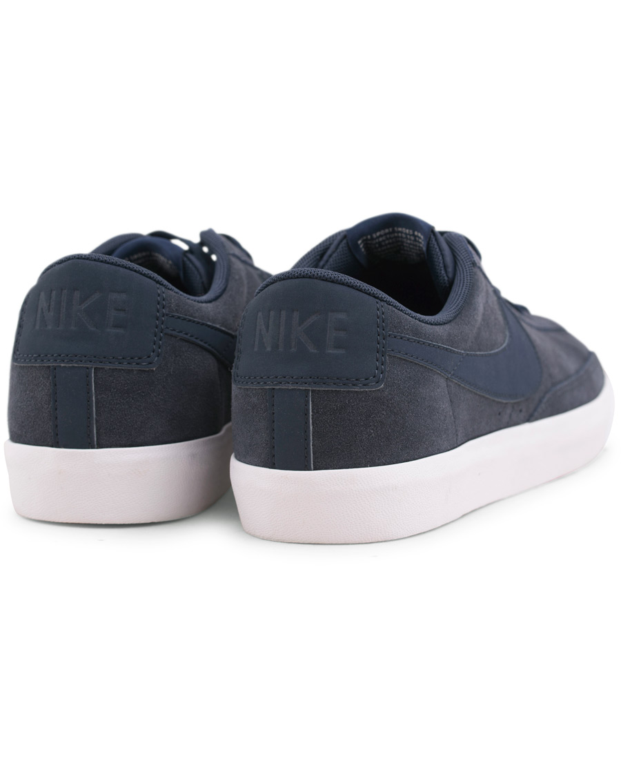 Heren | Nike Blazer Low Suede Sneaker Navy | Nike | Blazer Low Suede Sneaker Navy