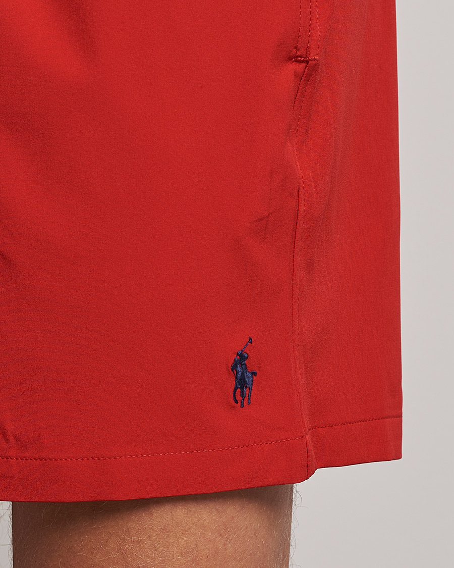 Heren | Zwembroek | Polo Ralph Lauren | Traveler Boxer Swim Shorts RL Red