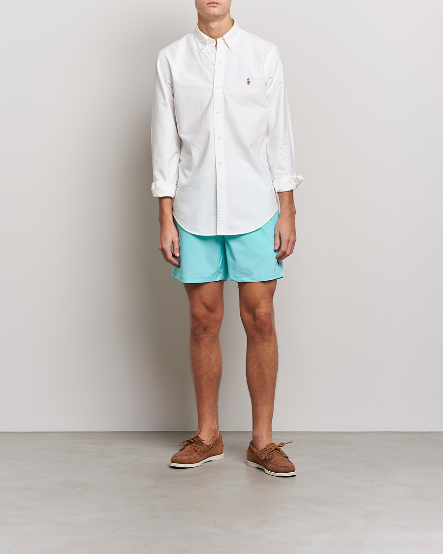 Heren | Zwembroek | Polo Ralph Lauren | Traveler Boxer Swim Shorts Hammond Blue