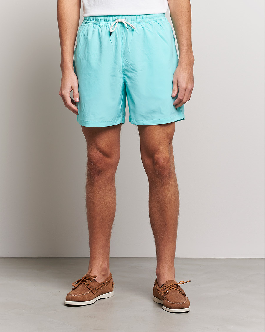 Heren | Zwembroek Met Trekkoord | Polo Ralph Lauren | Traveler Boxer Swim Shorts Hammond Blue