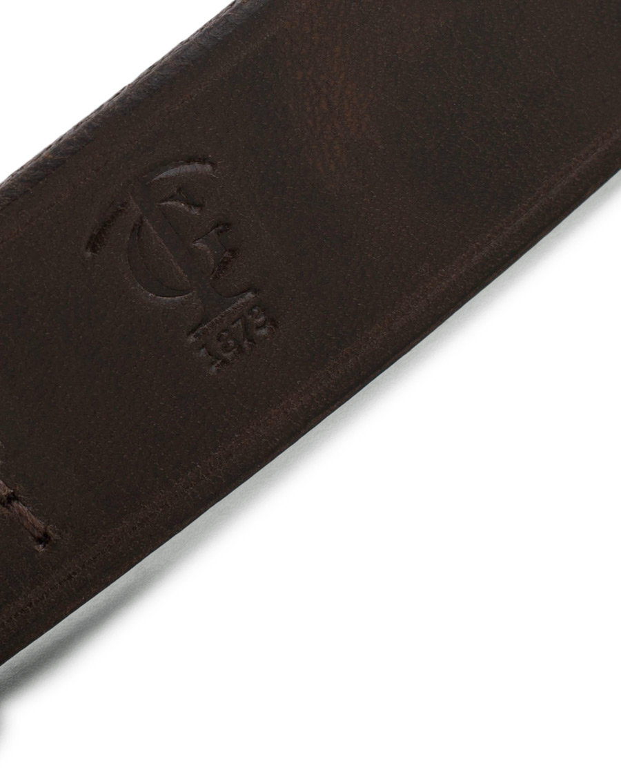 Heren | Tärnsjö Garveri Leather Belt 3cm Dark Brown | Tärnsjö Garveri | Leather Belt 3cm Dark Brown