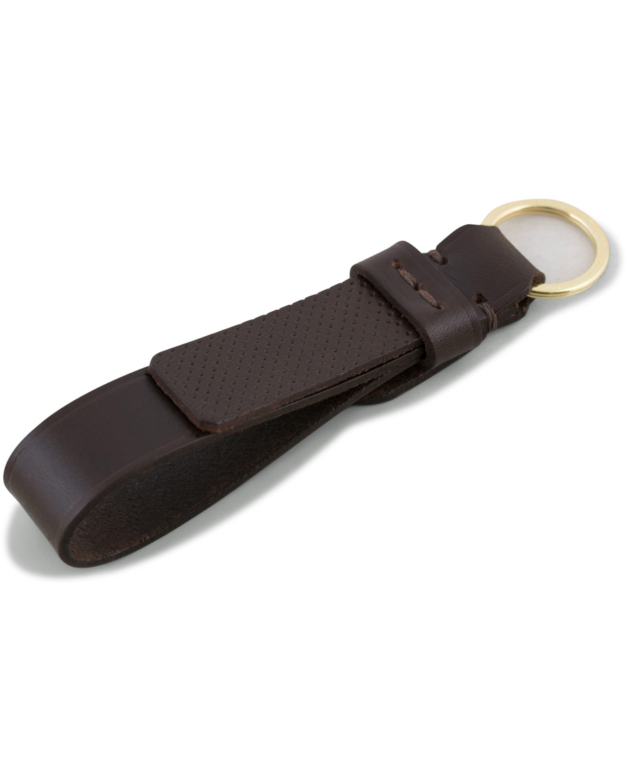 Heren | Sleutelhangers | Tärnsjö Garveri | Key Loop Dark Brown