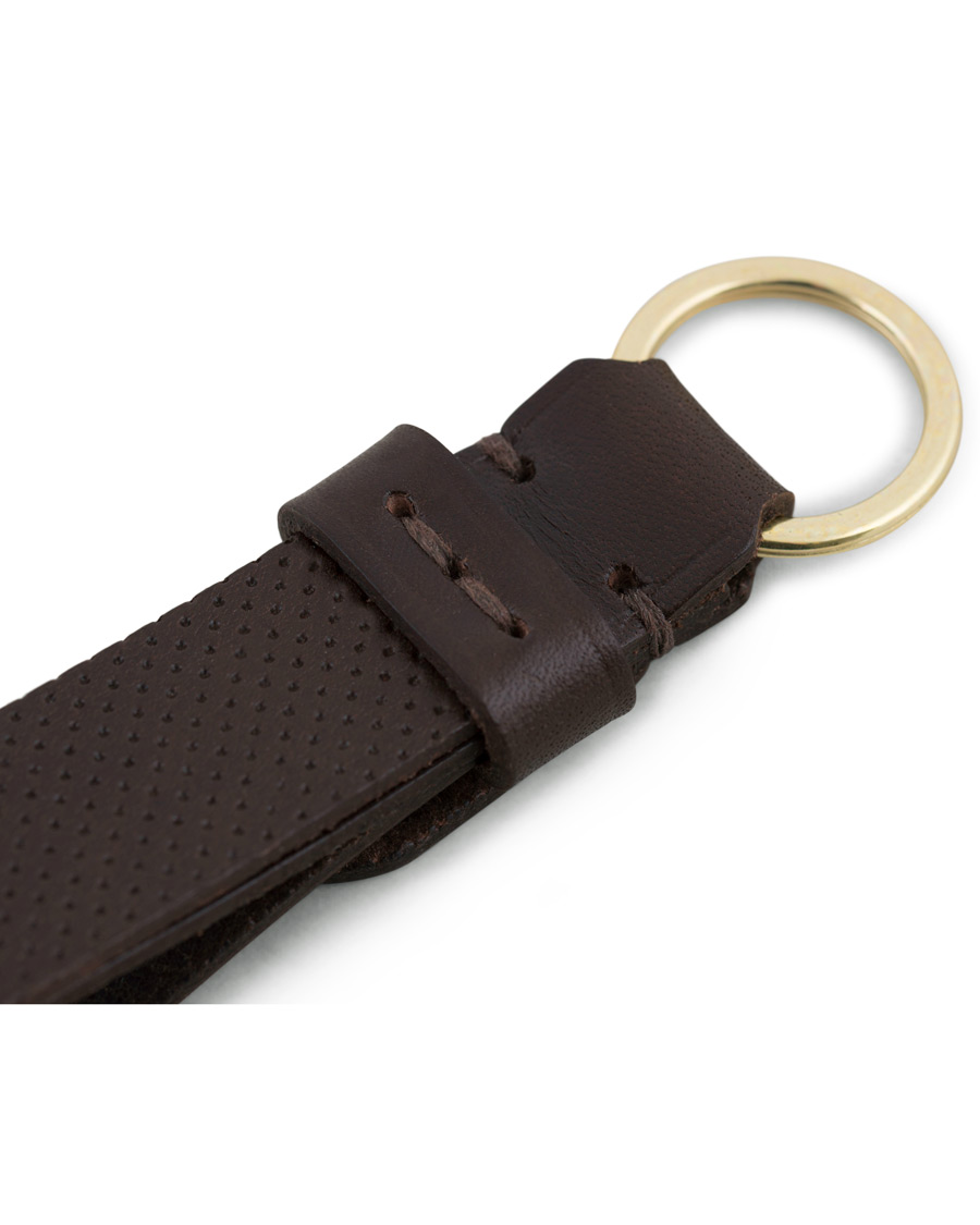 Heren | Sleutelhangers | Tärnsjö Garveri | Key Loop Dark Brown