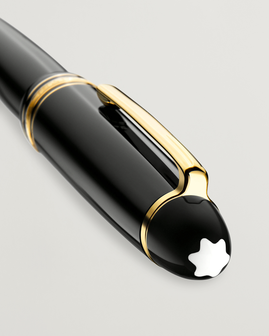Heren | Pennen | Montblanc | 162 Meisterstück Rollerball LeGrand Pen Black/Yellow Gold