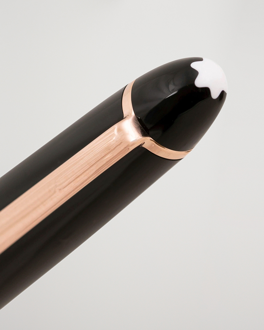 Heren | Pennen | Montblanc | 162 Meisterstück Rollerball LeGrand Pen Black/Red Gold