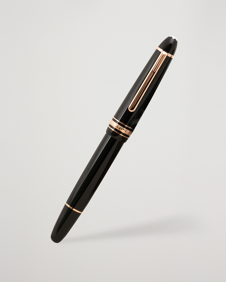 Heren | Pennen | Montblanc | 162 Meisterstück Rollerball LeGrand Pen Black/Red Gold