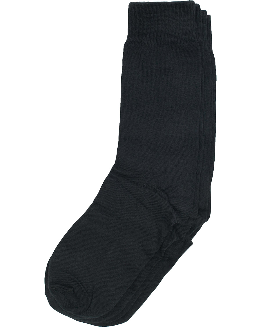 Heren | Ondergoed | Bread & Boxers | 2-Pack Socks Black