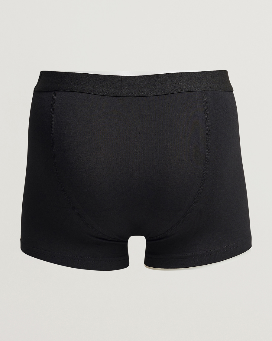 Heren | Zwembroeken | Bread & Boxers | 3-Pack Boxer Brief Black