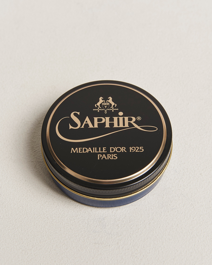 Heren | Schoenverzorging | Saphir Medaille d'Or | Pate De Lux 50 ml Navy Blue