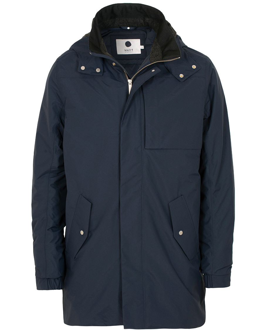 Heren | Jassen | NN07 | Jasper Fish Tail Parka Navy