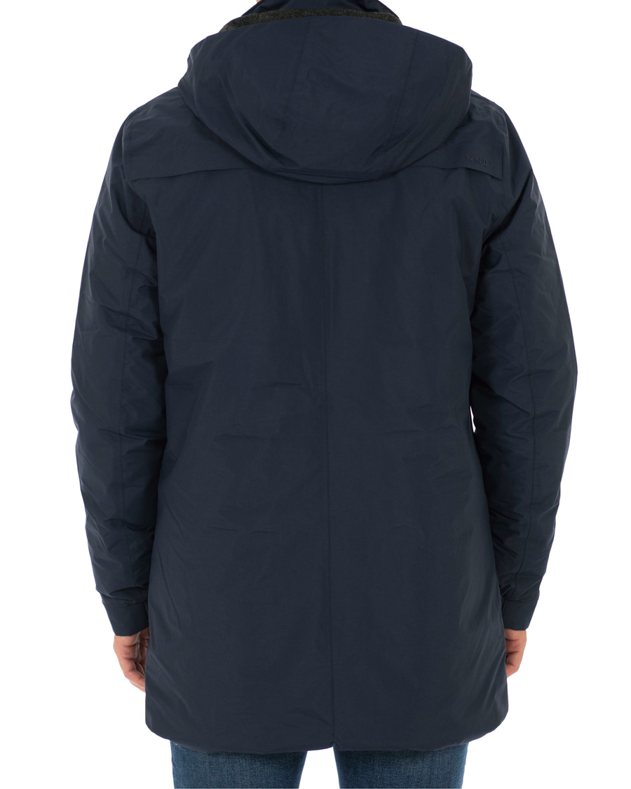 Heren | Jassen | NN07 | Jasper Fish Tail Parka Navy