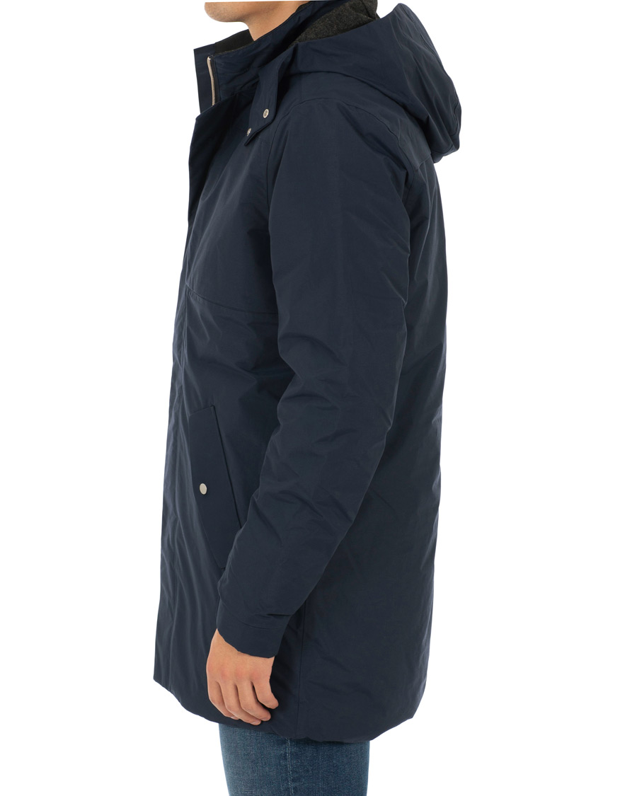 Heren | Jassen | NN07 | Jasper Fish Tail Parka Navy