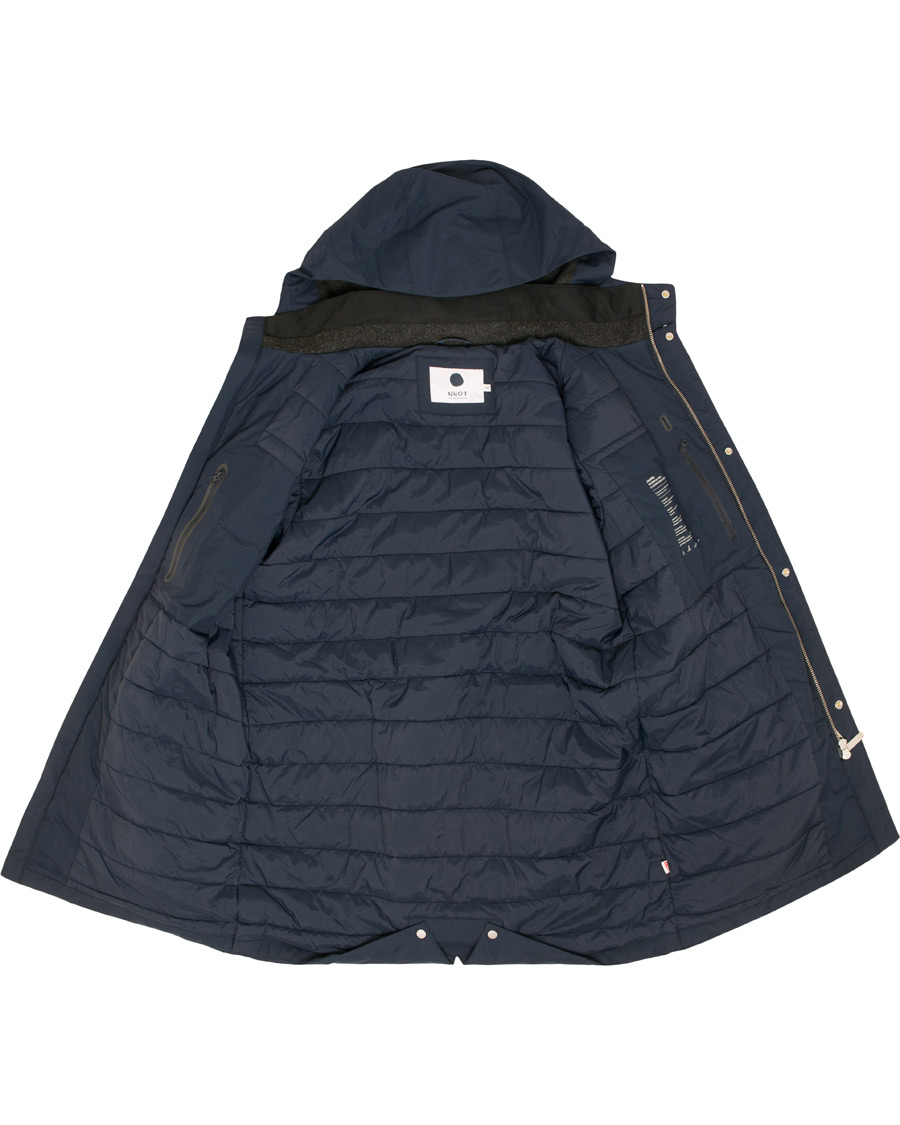 Heren | Jassen | NN07 | Jasper Fish Tail Parka Navy