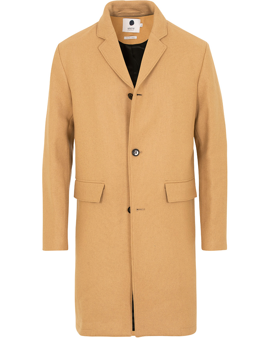 Heren | Jassen | NN07 | Lamont Lined Wool Coat Camel