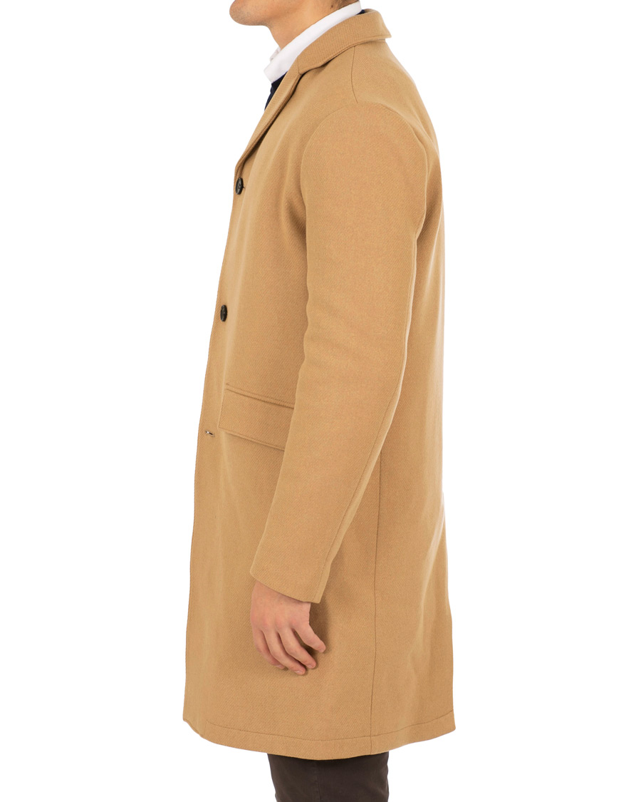 Heren | Jassen | NN07 | Lamont Lined Wool Coat Camel