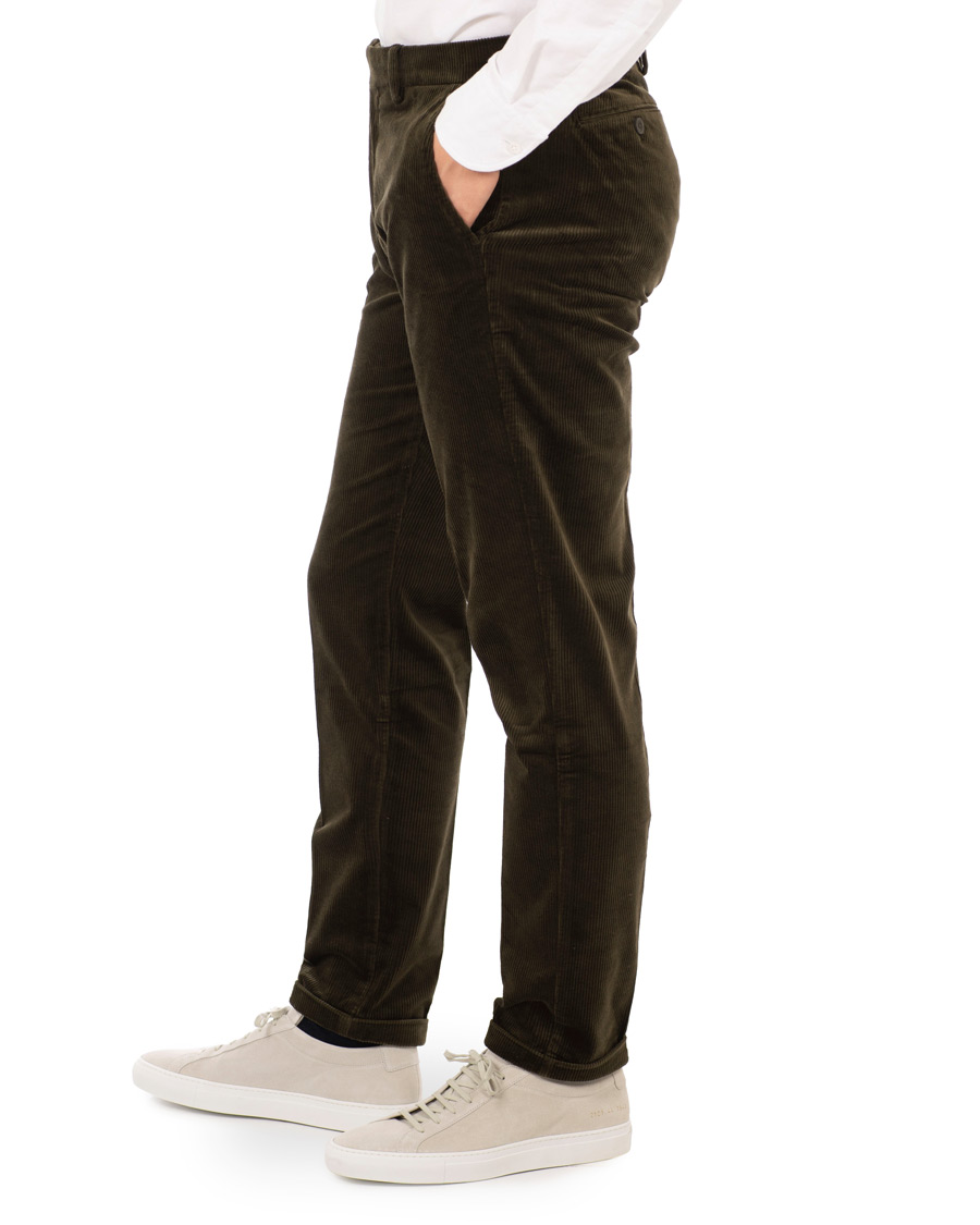 Heren | Broeken | NN07 | Soho Corduroy Trousers Green