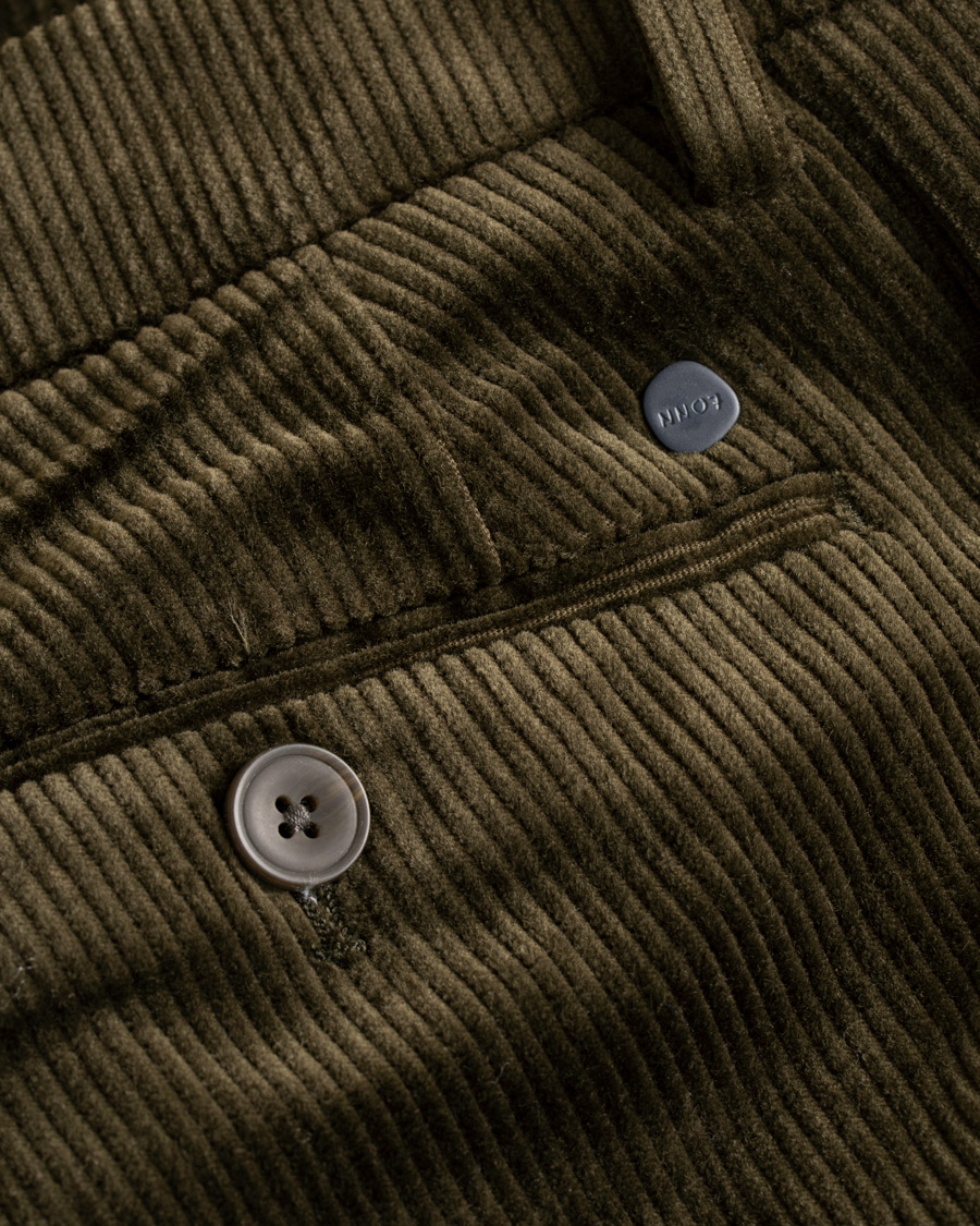 Heren | Broeken | NN07 | Soho Corduroy Trousers Green