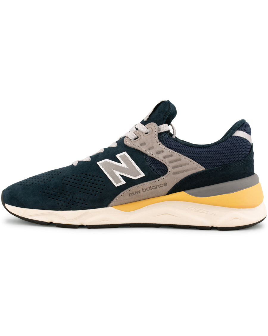 Heren | New Balance X90 Running Sneaker Navy Suede | New Balance | X90 Running Sneaker Navy Suede
