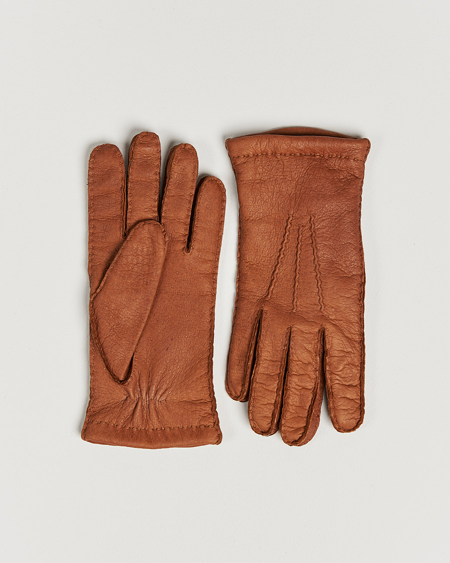 Heren | Hestra Peccary Handsewn Cashmere Glove Cork | Hestra | Peccary Handsewn Cashmere Glove Cork