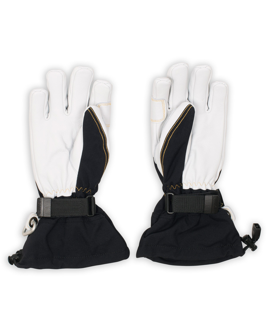 Heren | Hestra Army Leather GORE-TEX® Glove Black/White | Hestra | Army Leather GORE-TEX® Glove Black/White