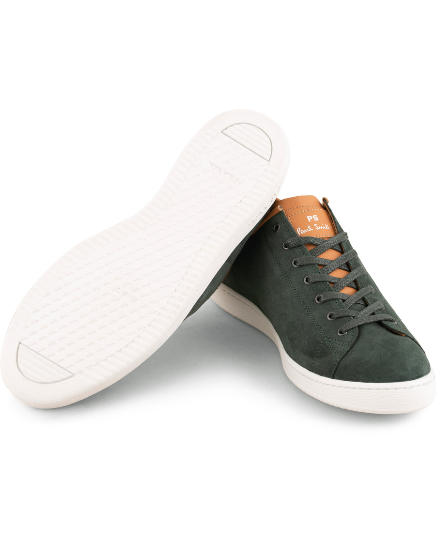 Heren | PS Paul Smith Miyata Sneaker Green Suede | PS Paul Smith | Miyata Sneaker Green Suede