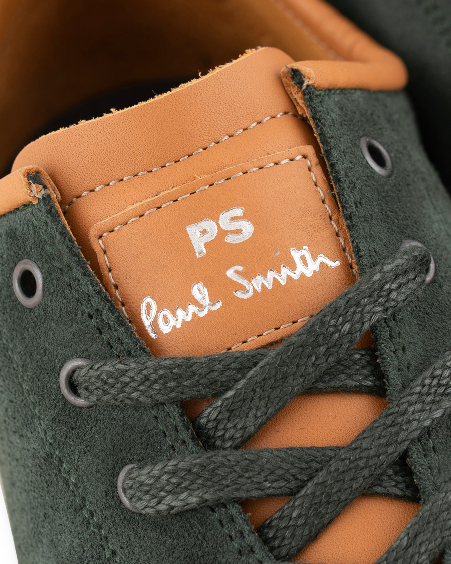 Heren | PS Paul Smith Miyata Sneaker Green Suede | PS Paul Smith | Miyata Sneaker Green Suede