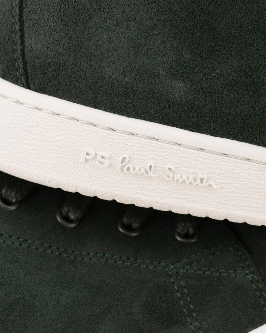 Heren | PS Paul Smith Miyata Sneaker Green Suede | PS Paul Smith | Miyata Sneaker Green Suede
