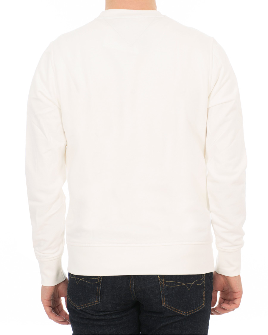 Heren | Truien | Tommy Hilfiger | Crew Neck Sweatshirt Whisper White