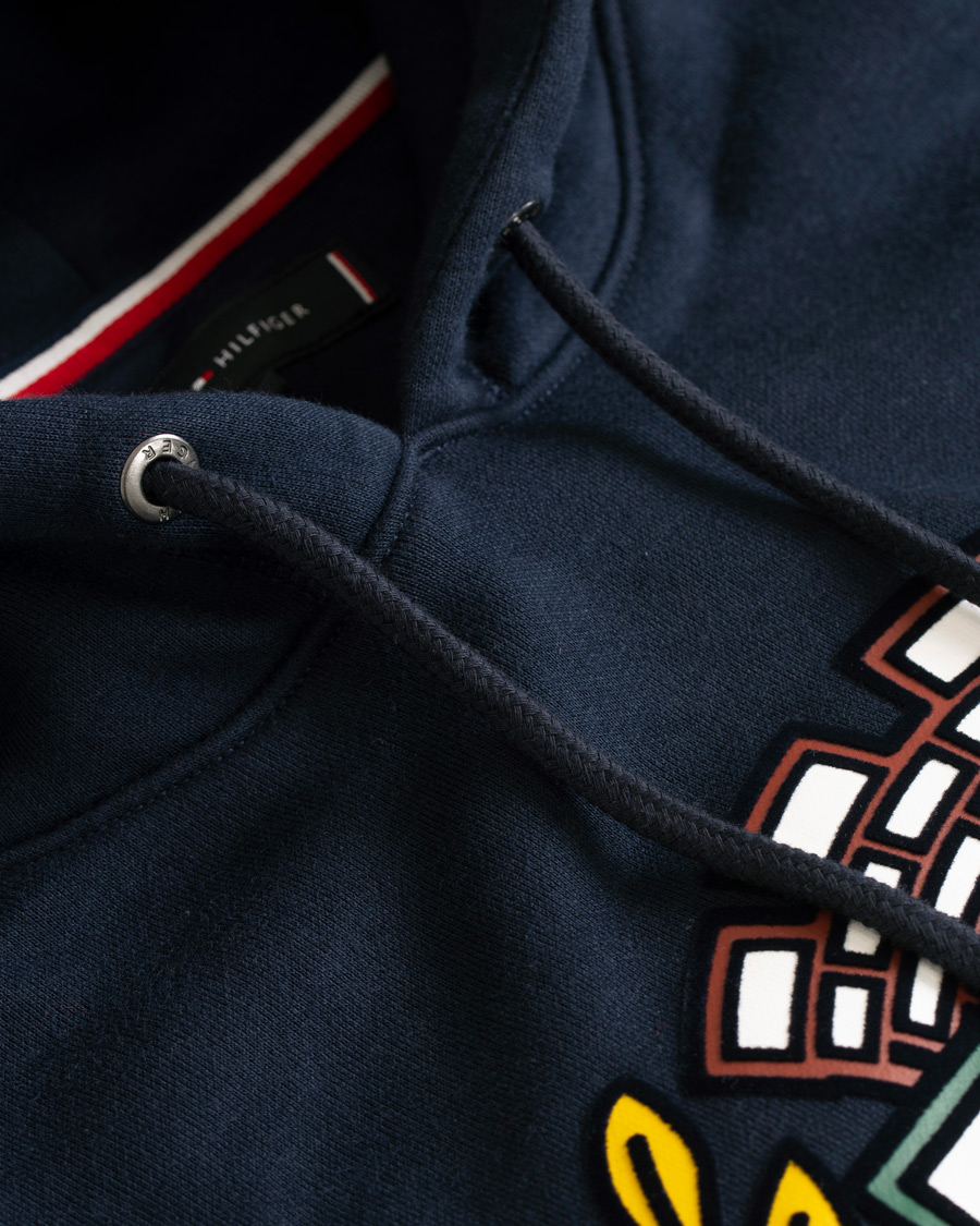Heren | Truien | Tommy Hilfiger | Crest Hoodie Sky Captain