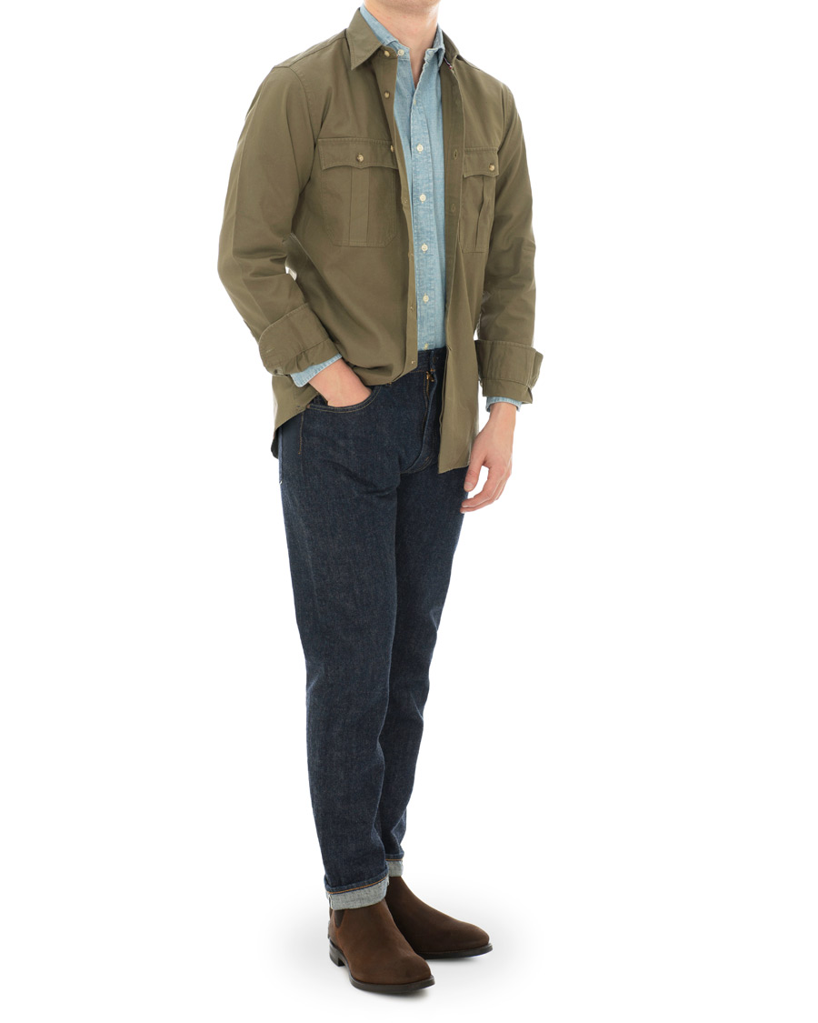 Heren | Overhemden | Tommy Hilfiger | Military Twill Shirt Dusty Olive