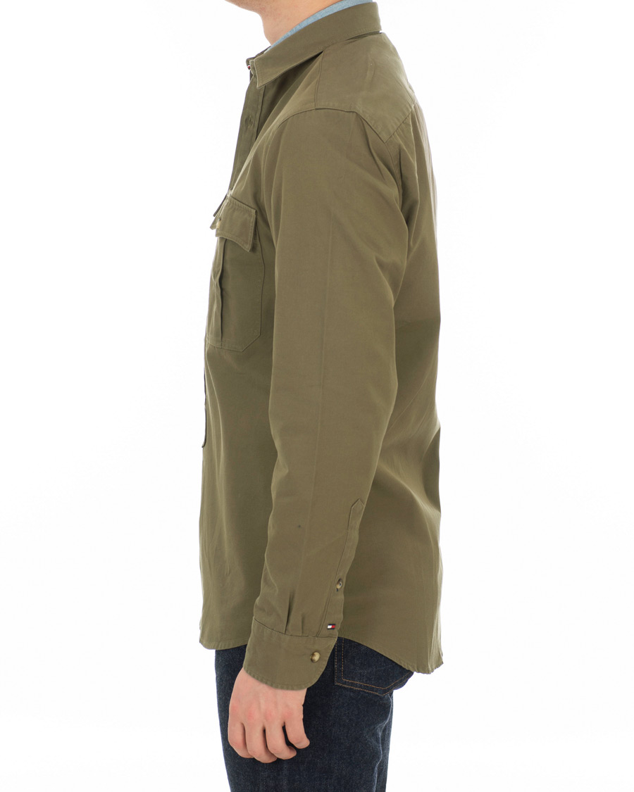 Heren | Overhemden | Tommy Hilfiger | Military Twill Shirt Dusty Olive