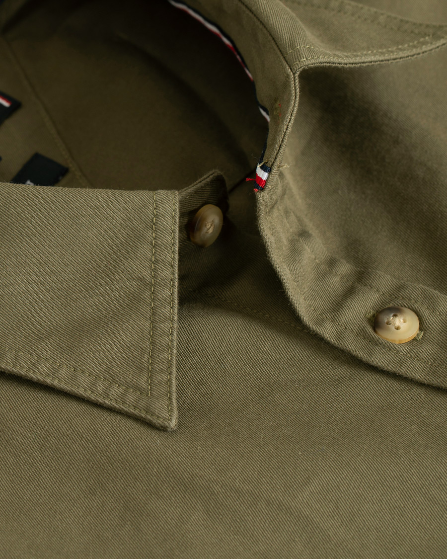 Heren | Overhemden | Tommy Hilfiger | Military Twill Shirt Dusty Olive