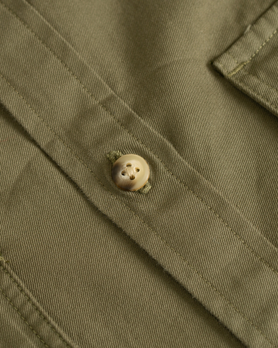 Heren | Overhemden | Tommy Hilfiger | Military Twill Shirt Dusty Olive