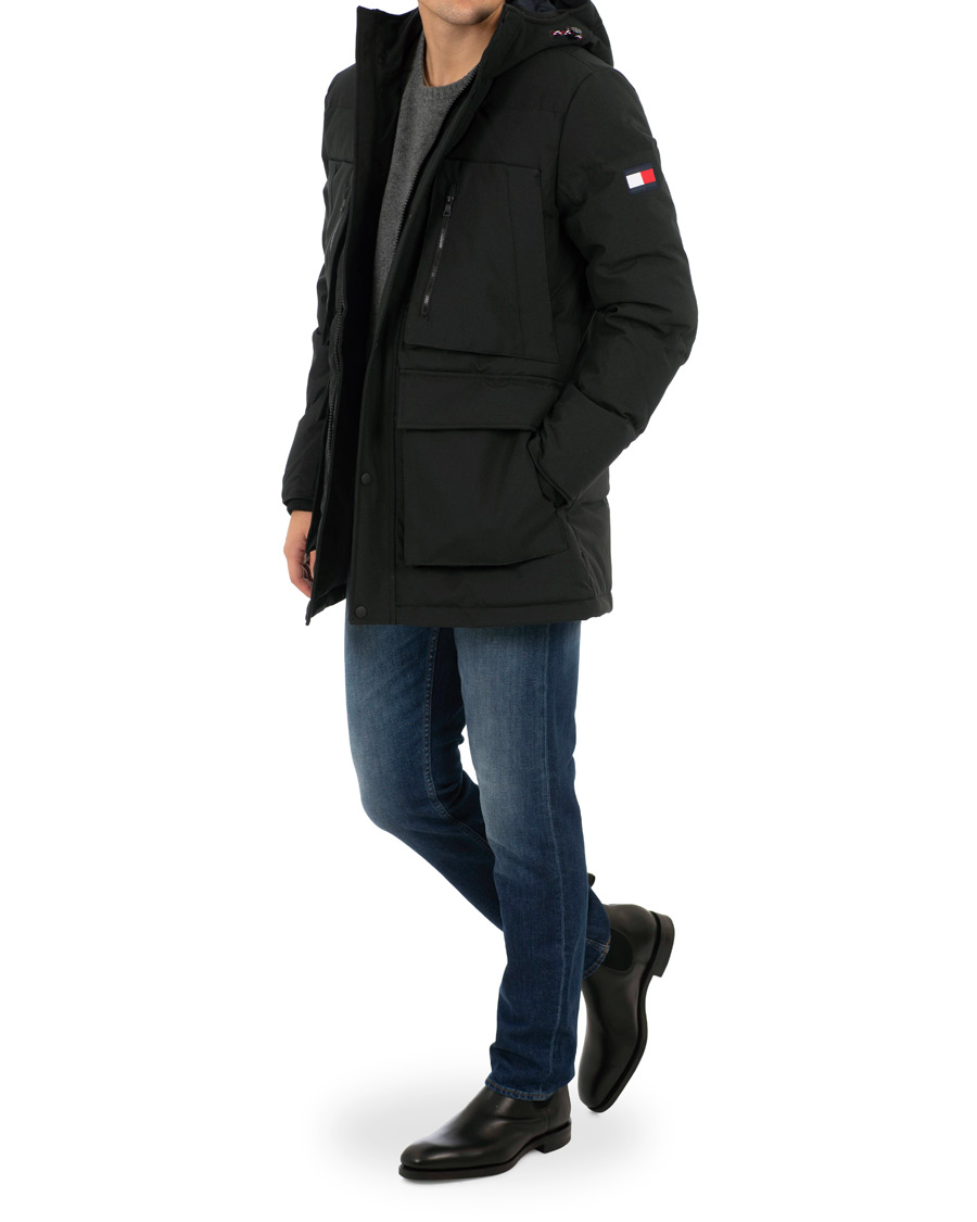 Heren | Jassen | Tommy Hilfiger | Heavy Canvas Down Parka Jet Black