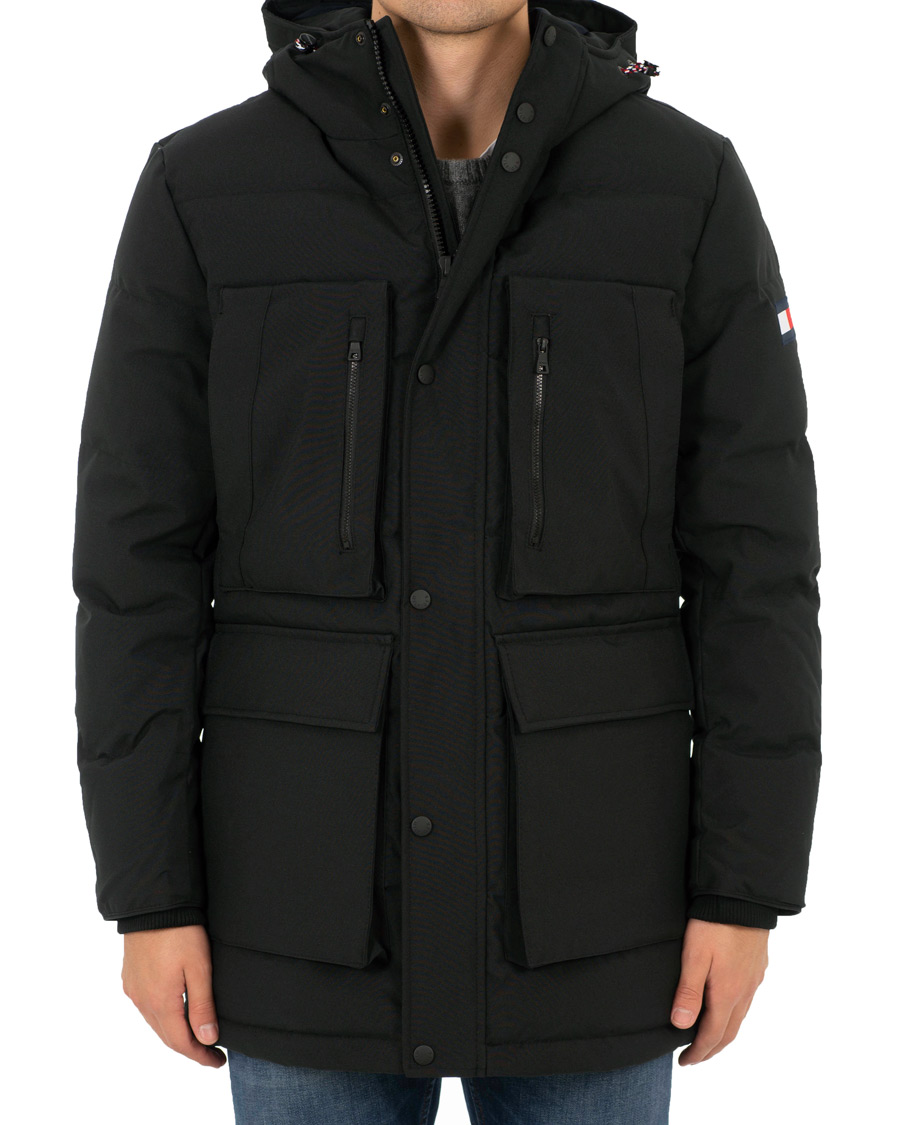 Heren | Jassen | Tommy Hilfiger | Heavy Canvas Down Parka Jet Black