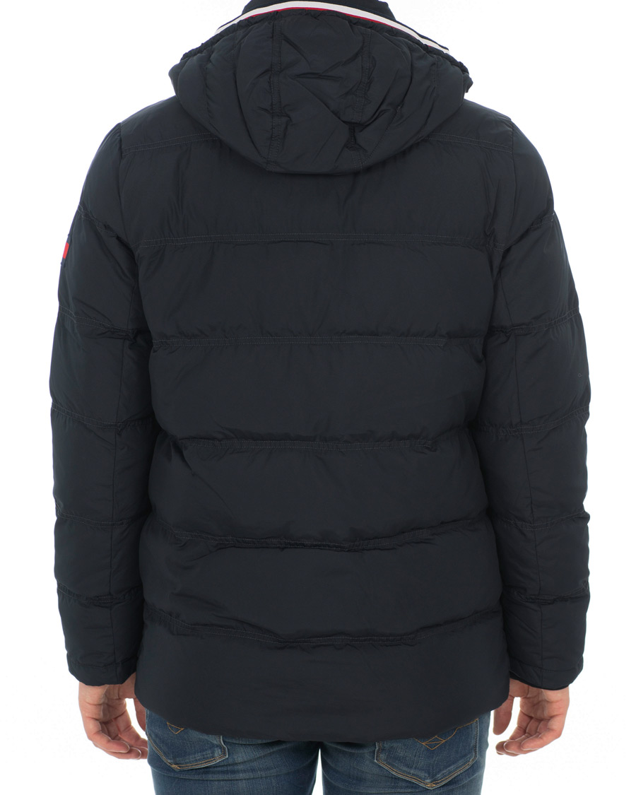 Heren | Jassen | Tommy Hilfiger | Down Hooded Jacket Sky Captain