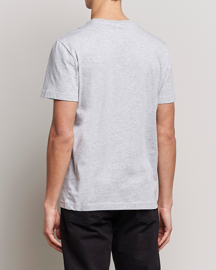 Men | Clothing | Lacoste | Crew Neck T-Shirt Silver Chine