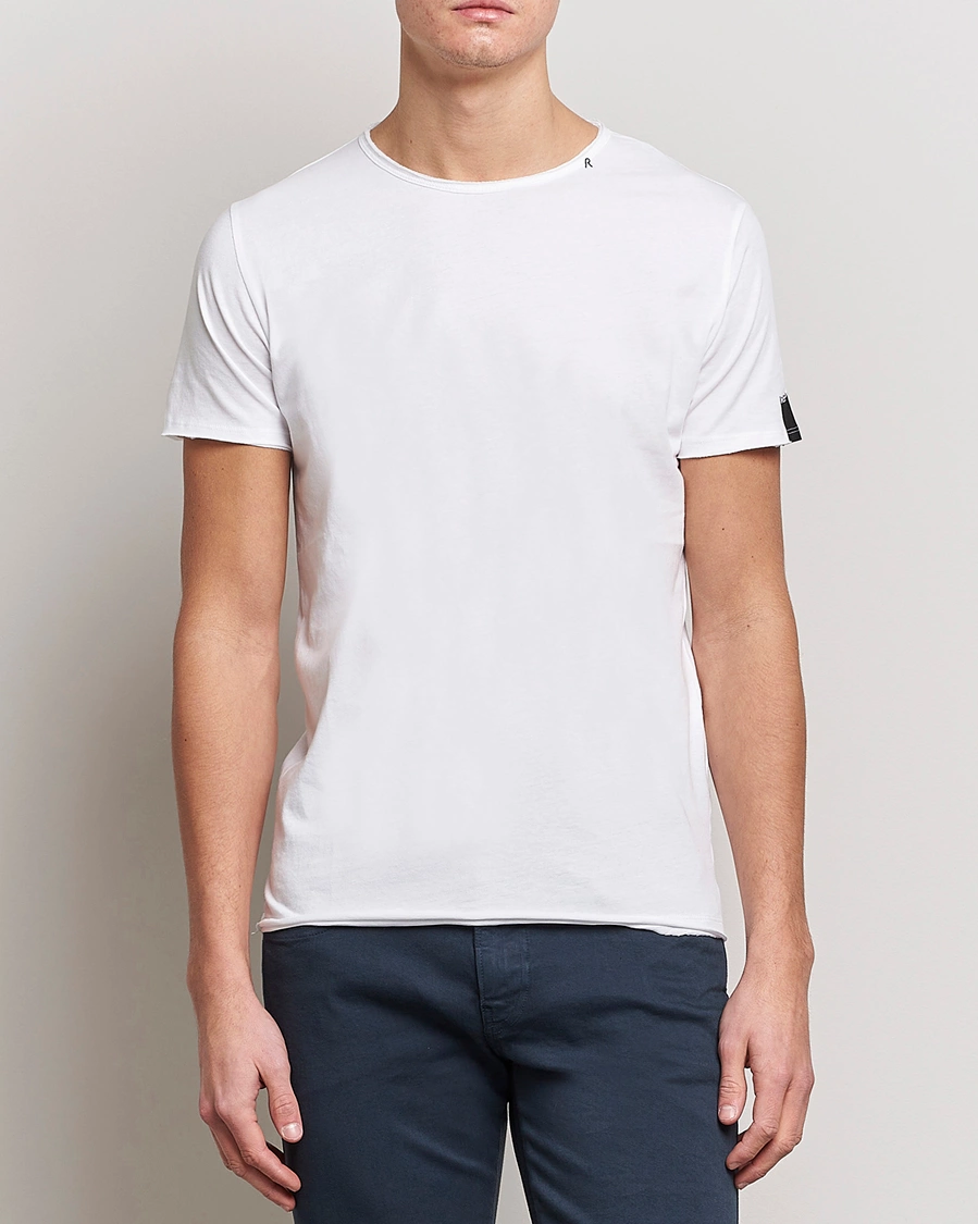 Heren | T-shirts met korte mouwen | Replay | Crew Neck Tee White