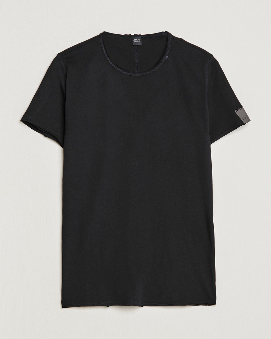 Heren | | Replay | Crew Neck Tee Black