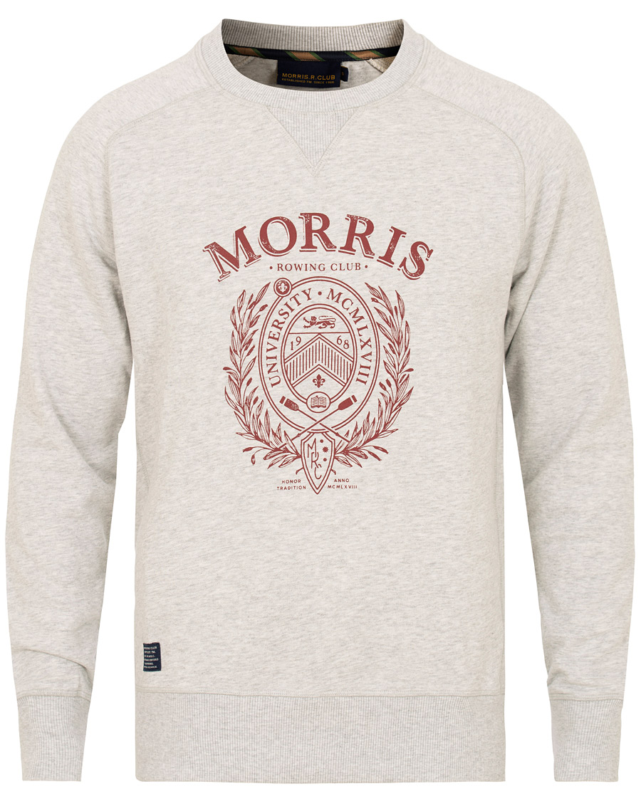 Heren | Truien | Morris | Dale Sweatshirt Grey