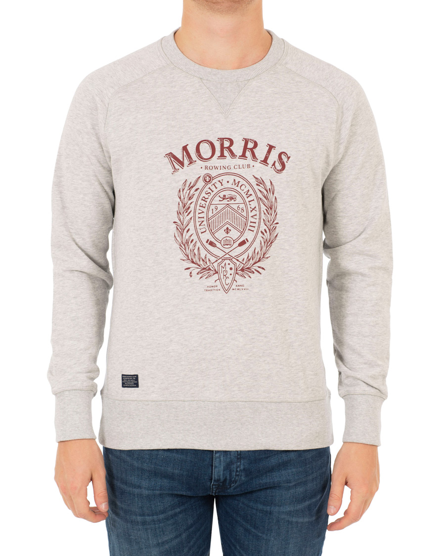 Heren | Truien | Morris | Dale Sweatshirt Grey